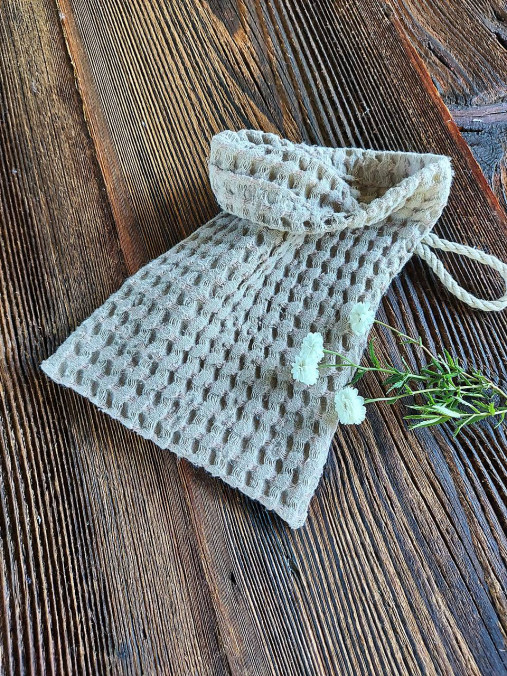 Úžitkový textil - Ľanová žinka Natur - 13768221_