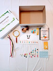 Hračky - Montessori box 1,5 - 3 roky (2) so xylofonom - 13773349_