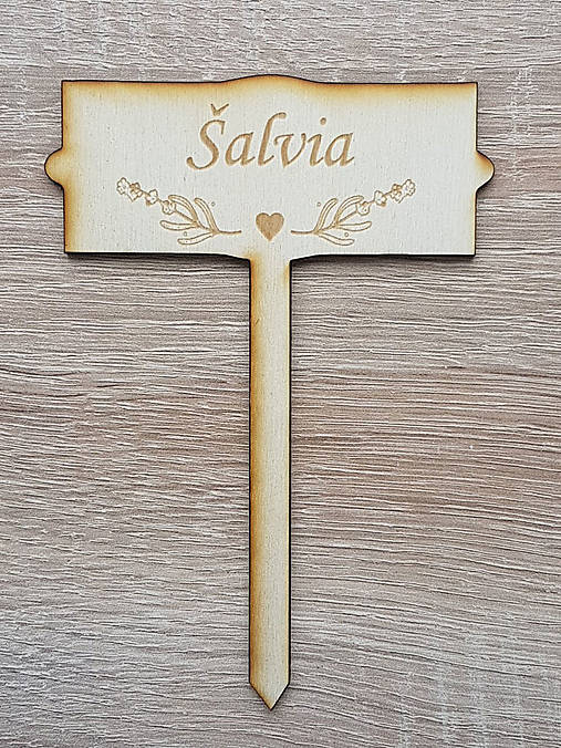 Dekorácie - Zapich do byliniek Šalvia - 13770165_