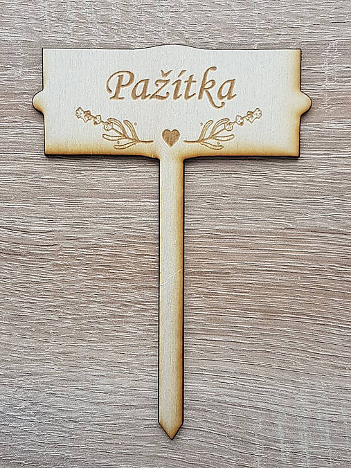 Dekorácie - Zapich do byliniek Pažítka - 13770166_