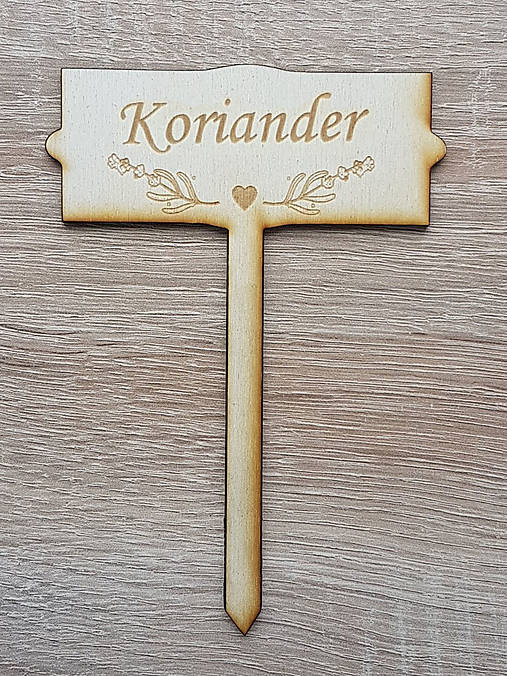 Dekorácie - Zapich do byliniek Koriander - 13770172_