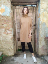 Mikiny - × roláková mikina CAMEL × - 13770122_