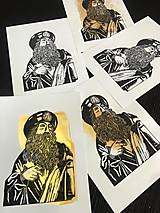 Grafika - Linoryt sv. Jakub od Majstra Pavla z Levoče grafika linoryt print - 13776220_
