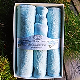 Úžitkový textil - Minty sada textilných odličovacích tampónikov - 13776391_