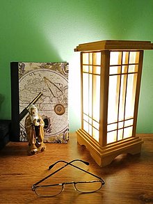 Svietidlá - Japonská lampa - 13773754_