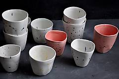 Nádoby - Šálka, hrnček, pohár , vaza ružovo-fialový - 13774889_