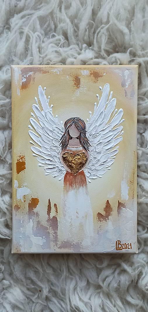 Obrazy - Anjelik strázny  - 13773888_