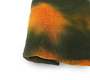 Šály a nákrčníky - "burned orange" bavlnený šál  skladom:-) - 13776085_