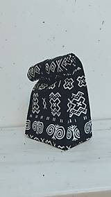 Úžitkový textil - Vrecko,vrecúško na desiatu ,,ČIERNE  Čičmany - 13778961_