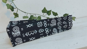 Úžitkový textil - Vrecko,vrecúško na desiatu ,,ČIERNE  Čičmany - 13778966_
