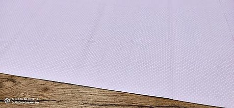 Textil - Bavlnená látka - Bodky 2 mm - Cena za 10 centimetrov (Fialová) - 13777873_