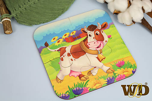Hračky - Drevené puzzle - 13779511_
