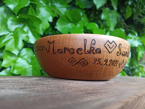 Nádoby - Miska svadobná - 13779779_