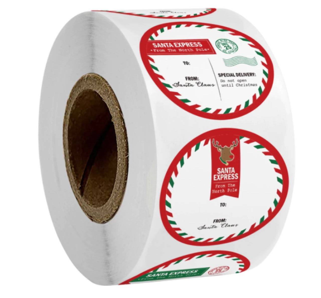 NA102 Nálepka vianočná 2,5 cm