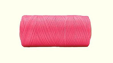 Galantéria - Polyesterové voskované šnúrky (Linhasita) 0,5mm, Škála farieb 2 (Ružová č.915) - 13781053_