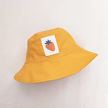 Detské čiapky - MIJANI Keprový bavlnený klobúk - žltý - 13785317_