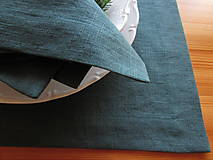 Úžitkový textil - Green ľanový obrúsok - 13787393_