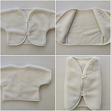 Iné oblečenie - Bolerko na bolesť horného CHRBTA / zamrznuté rameno/ bolesť pleca/  krčnej CHRBTICE  zo 100%  MERINO top super wash Natu - 13784637_