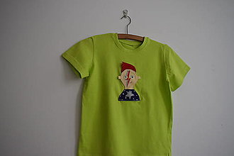 Detské oblečenie - Pískacie a reflexné tričko - Maličký David Bowie - 13792479_
