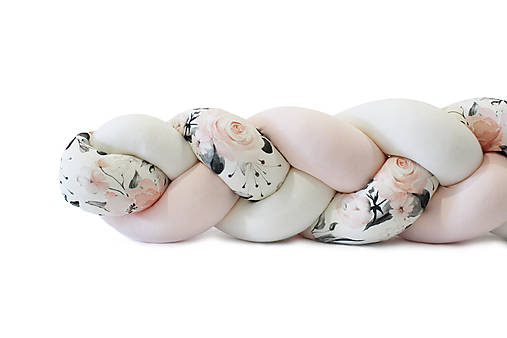 Detský textil - Zapletanec Púdrový kvet - 13795323_