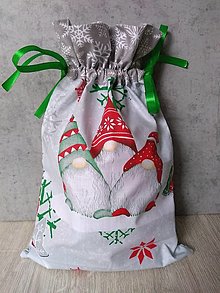 Úžitkový textil - Mikuláške / vianočné vrecká - 13793309_