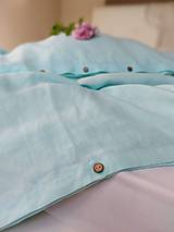 Úžitkový textil - Ľanové obliečky Simply Fresh Mint - 13796575_