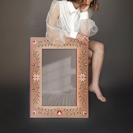 Zrkadlo s ručnou maľbou Fairy tale (rôzne veľkosti)