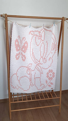 Detský textil - Detská puffy deka "malá Emka" - 13804005_