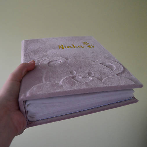Personalizovaný fotoalbum Macko