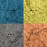 Úžitkový textil - Ľanový vaflový prehoz (130x90cm) - 13804043_
