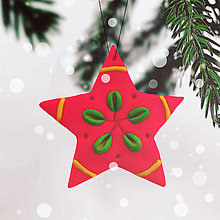 Dekorácie - (nielen) vianočná hviezda (nielen) na stromček (2) - 13802635_