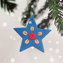 Dekorácie - (nielen) vianočná hviezda (nielen) na stromček (4) - 13802638_