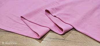 Textil - Flis - cena za 10 cm (Ružová) - 13805973_