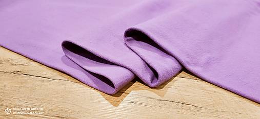 Textil - Flis - cena za 10 cm (Fialová) - 13805995_
