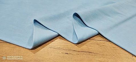 Textil - Flis - cena za 10 cm (Modrá) - 13805967_