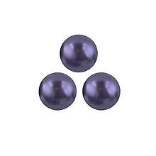 Korálky - Voskované perly 4 mm Lilac - 13807183_