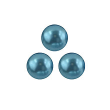 Korálky - Voskované perly 4 mm Turquoise - 13807314_