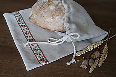 Úžitkový textil - Vrecko na chlieb - 13811498_