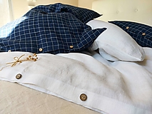 Úžitkový textil - Posteľné obliečky Blue & White - 13811587_