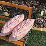 Úžitkový textil - " bl. púdrovo-ružový  " vankúš z Puffy Fine - 13815741_