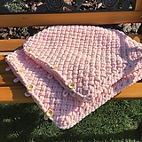 Úžitkový textil - " bl. púdrovo-ružový  " vankúš z Puffy Fine - 13815756_
