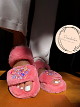 Ponožky, pančuchy, obuv - Papuče Winter Fairy - 13816304_