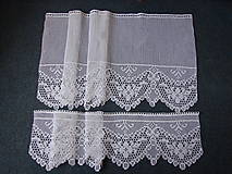 Úžitkový textil - háčkované záclonky - 13819777_