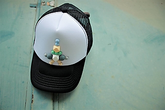 Detské čiapky - Detská šiltovka RAKETA (snapback) - 13820831_