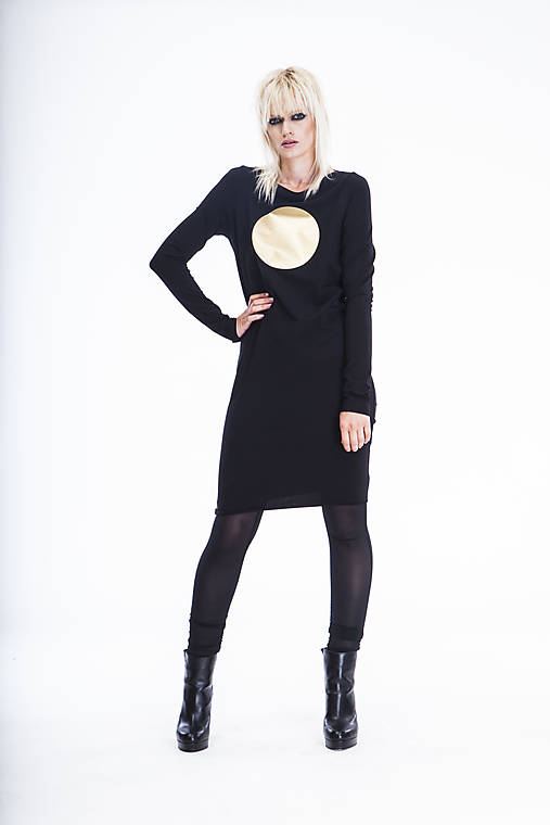 Šaty - 655 RVDL ÚPLETOVÉ ŠATY - 13821483_