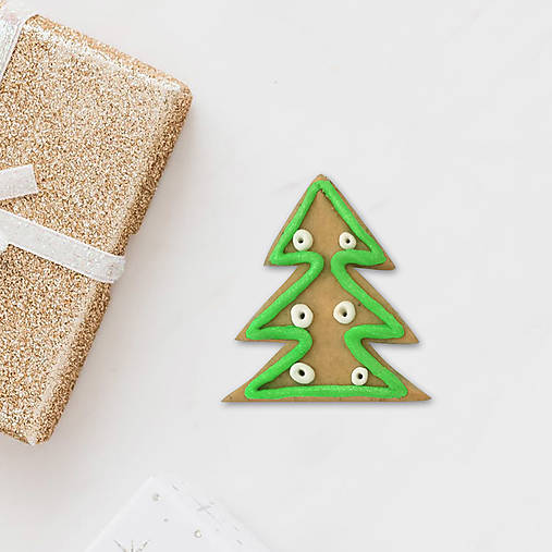 Vianočná magnetka perník - stromček