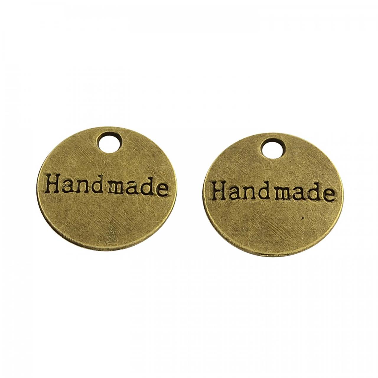 PR21- kovová placka - handmade, 14 mm