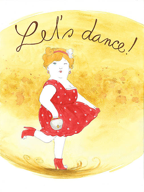Magnetky - Let's dance, magnetka - 13827805_