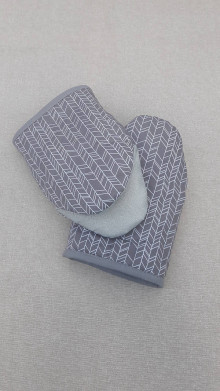 Úžitkový textil - Kuchynské rukavice s magnetom (chňapky) (sada 2 rukavíc) - 13829754_