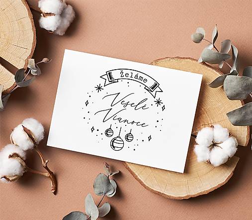 Úložné priestory & Organizácia - Pečiatka Veselé Vianoce 19 - 13832286_